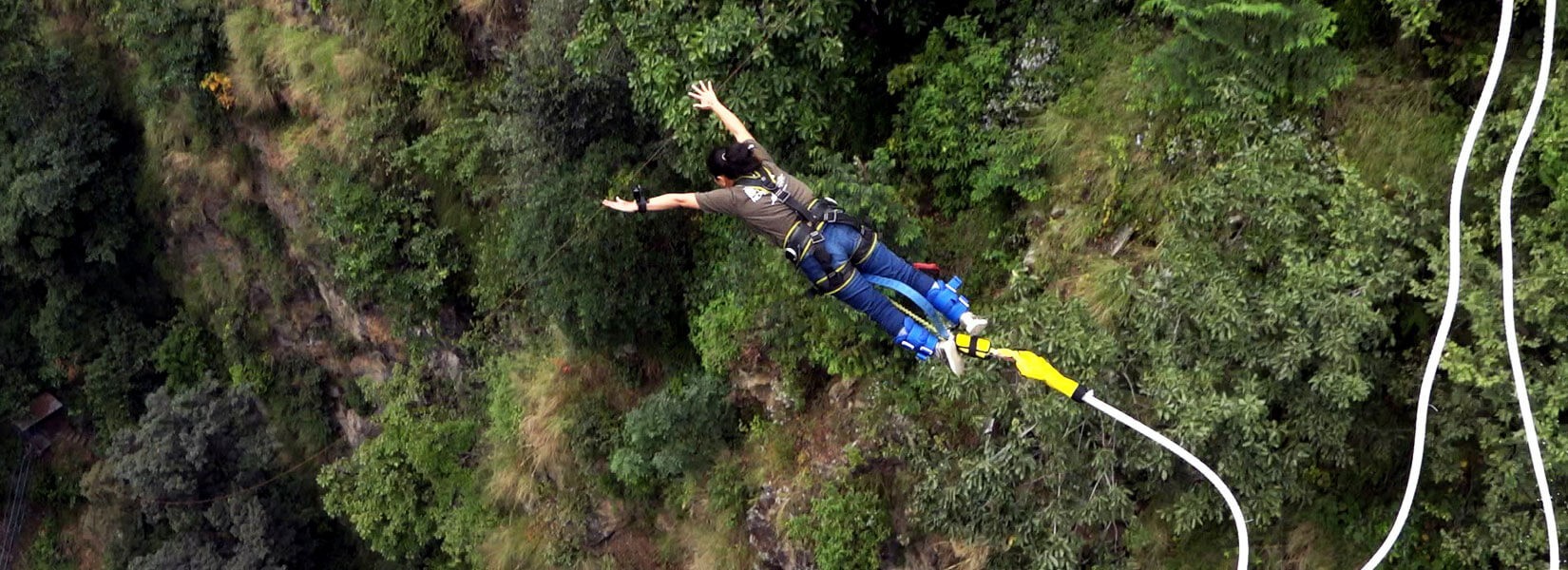 Jim corbett Bungee jumping