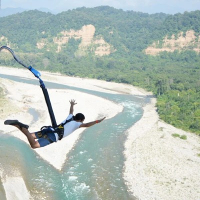 jim corbett bungee jumping